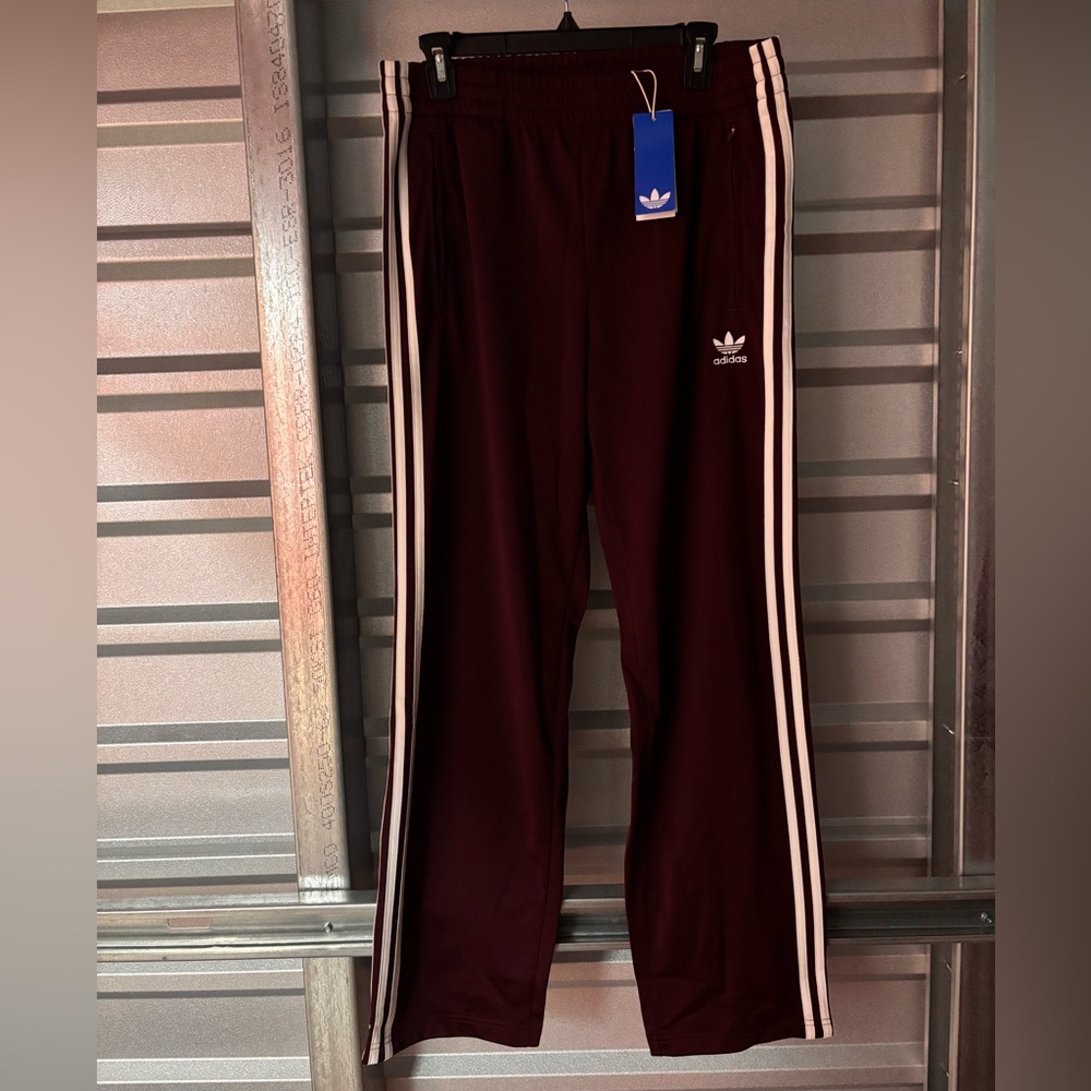 Adidas Firebird Maroon Burgundy Men’s Tracksuit Set IN4683 and IN4678 - Picture 9 of 9